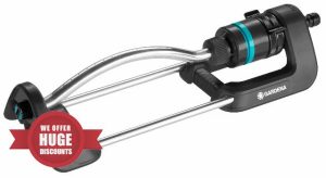 GARDENA EcoLine rectangular sprinkler: Lawn sprinkler for watering areas from 90 to 220 m²