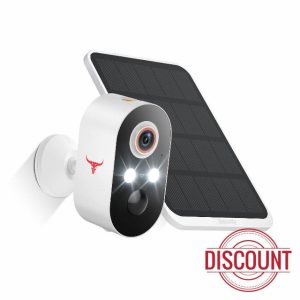 Orbitell Smart Wi-Fi Wireless Security Camera with Two Way Audio