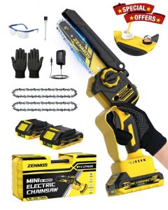 Mini Chainsaw Cordless 6 in