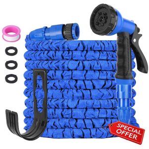 Expandable Garden Hose 50FT Flexible Garden Hose Pipe with 3/4"