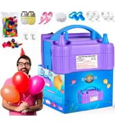 blue balloon pump