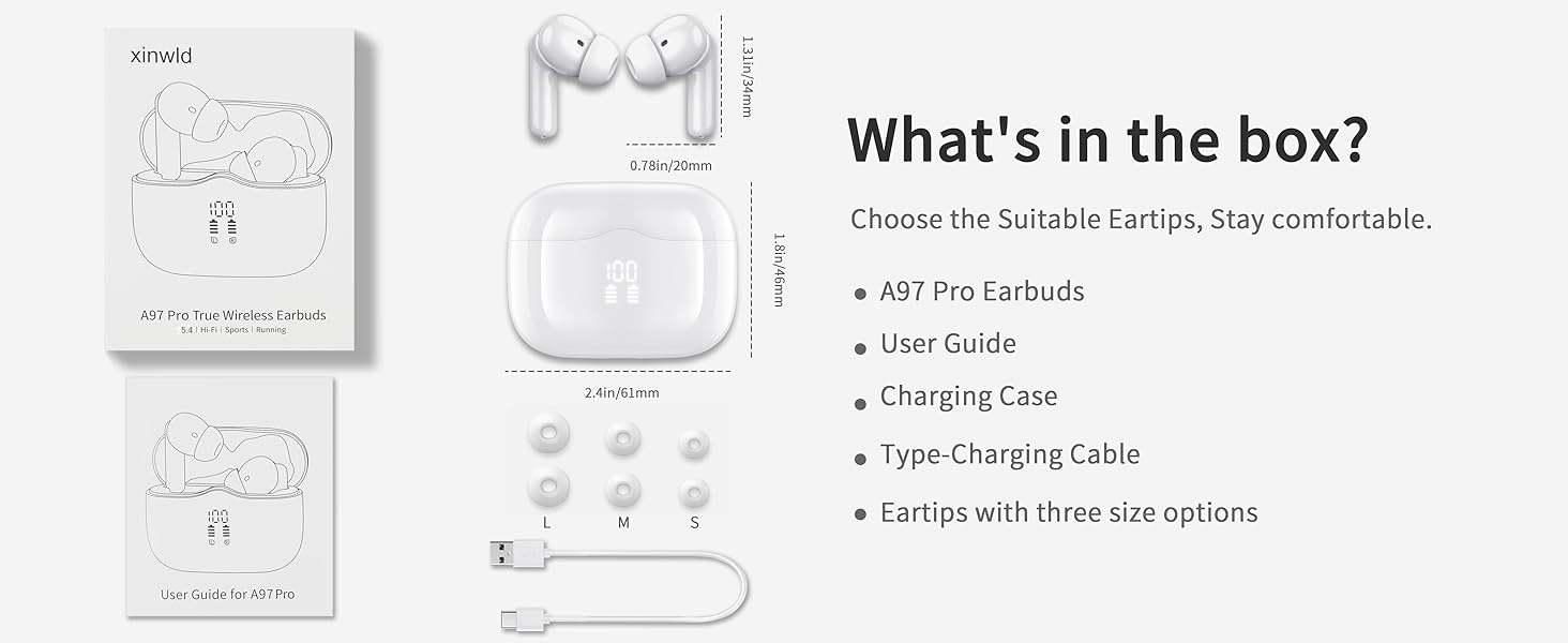 Wireless earbuds