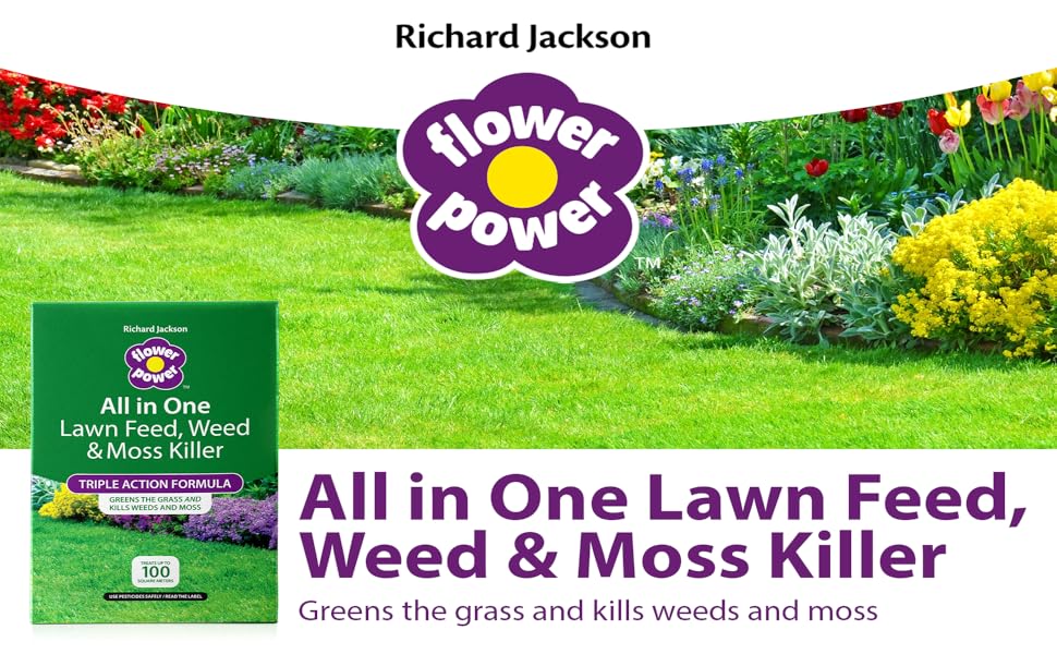 All In One Lawn Feed, Weed & Moss Killer