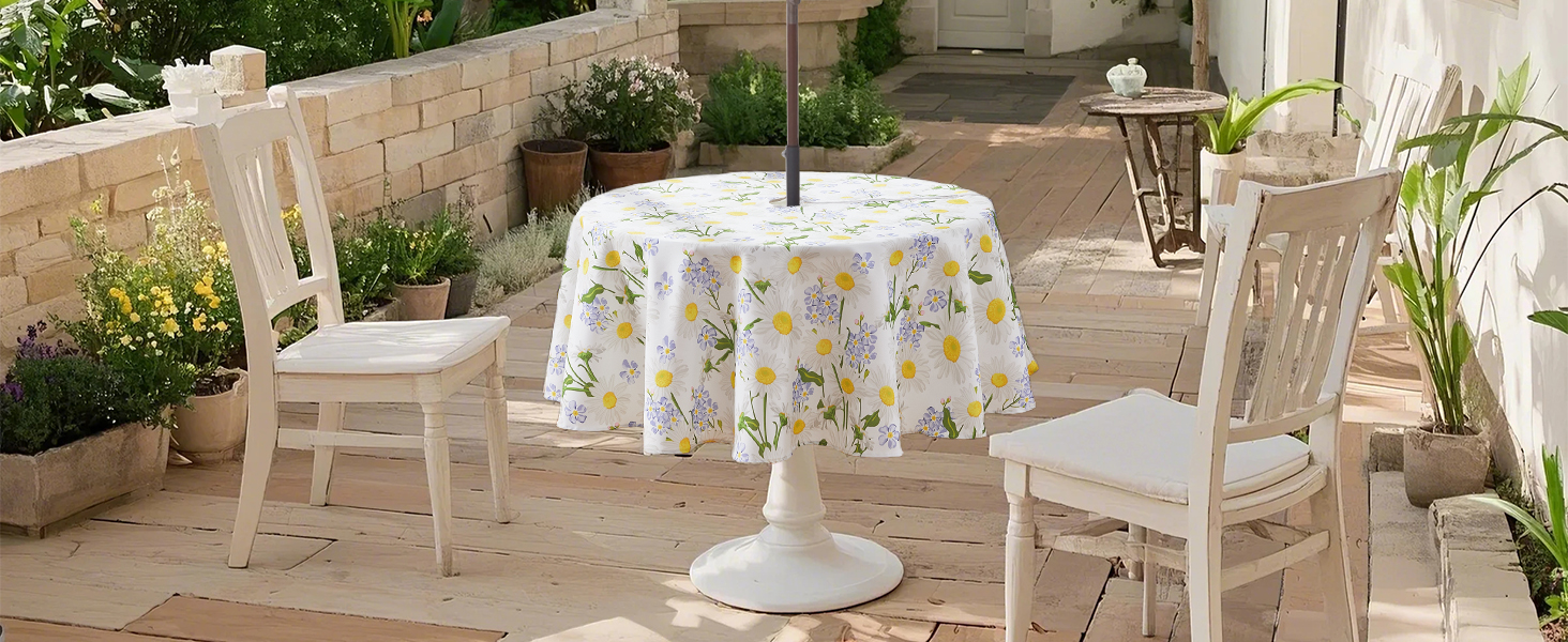 Outdoor tablecloth