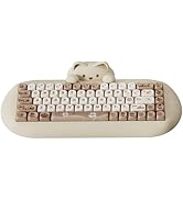 YUNZII B87 Wireless Mechanical Keyboard,QMK/VIA Software Custom Gaming Keyboard,Gasket RGB Keyboa...
