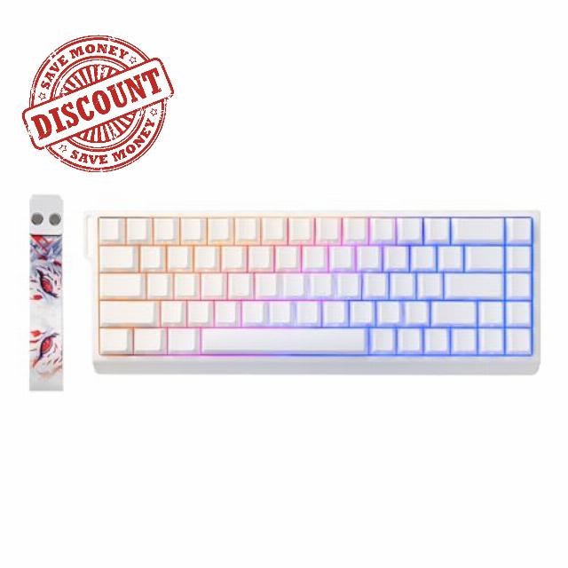 YUNZII x MADLIONS MAD68 HE Rapid Trigger Wired Magnetic Mechanical Gaming Keyboard 60% Hall Effect Switches Adjustable Actuation