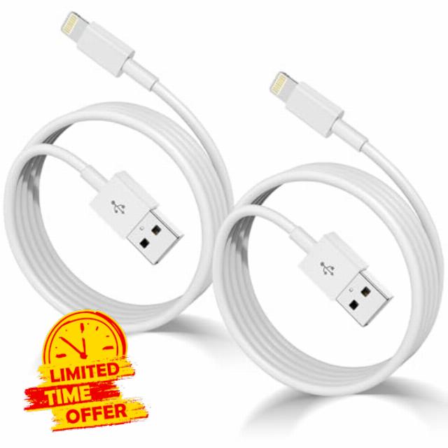 2 Pack 1.8M iPhone Charger Cable