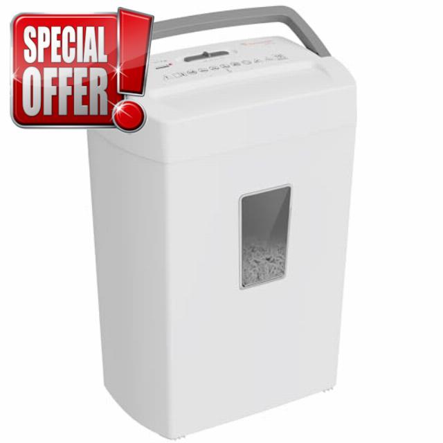 Bonsaii 10 Sheet Micro Cut Paper Shredder for Home & Office Use