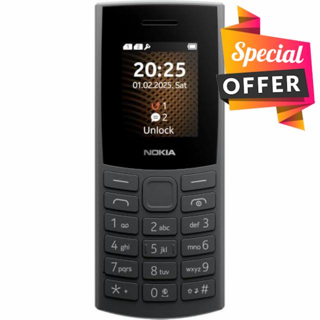 Nokia 105 4G 2nd Edition (2024) (1.8 inch display