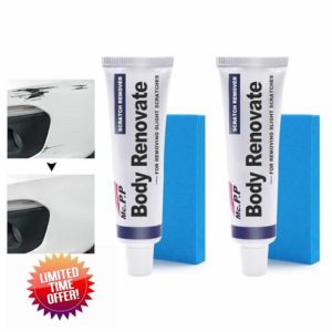 Asheyya 2 Pcs Car Paint Scratch Repair Remover Set