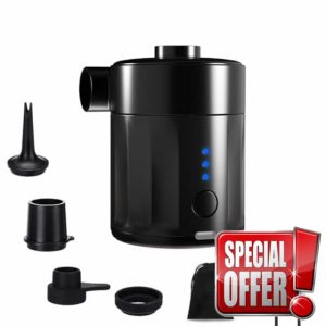 Mojimdo Portable Electric Air Pump for Inflatables