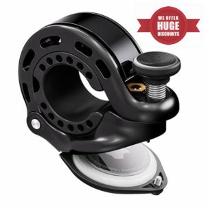 RAVEMEN Q2 Bike Bell Compatible with AirTag