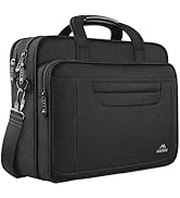 MATEIN 17 inch Laptop Bag, Water-Repellent Computer Briefcase Fits Up to 16 inch Laptop, Gaming S...