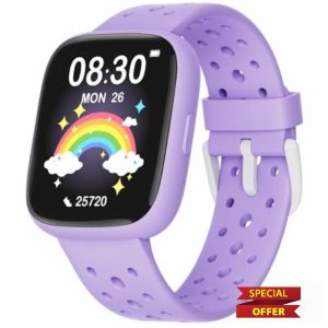 TICTIKY Kids Smart Watch for Girls 5-12