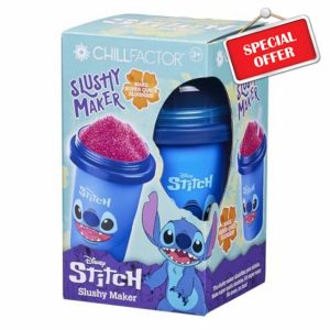 ChillFactor 08258 Disney Reusable Squeeze Cup Maker with Stitch Character Design