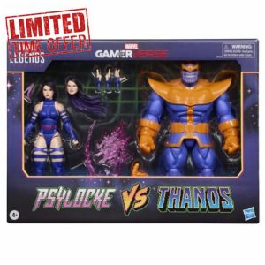 Marvel Legends Series Gamerverse Psylocke vs Thanos Action Figure Collectibles