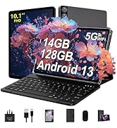 ZIOVO Tablet 10 Inch Android 13 Tablet, 14GB RAM + 128GB ROM(1TB TF), Octa-Core 2.0 GHz Tablet PC...