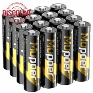 Rechargeable Battery AA Lithium 16 Count 3600 mWh