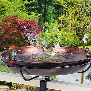 Copper Disc for Bird Bath