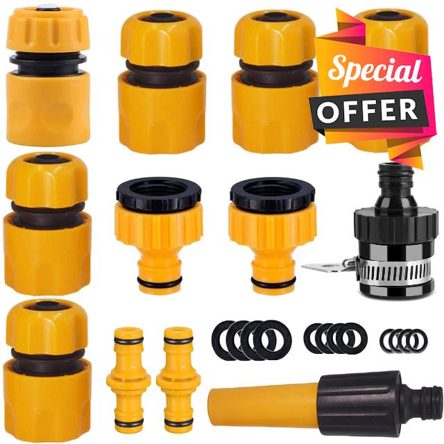 Hose Connector Garden Hose Fitting Set.1Nozzle
