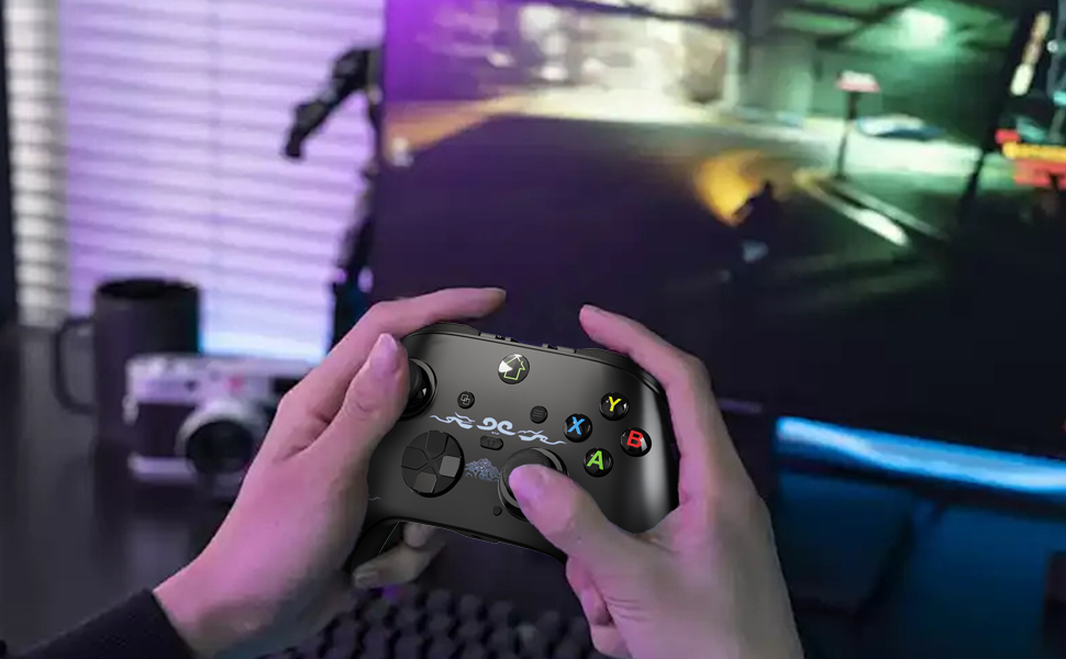 Wired game controller with RGB Light