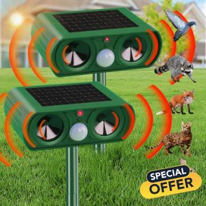 2PCS Cat Repellent for Gardens UK