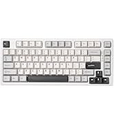 YUNZII RT80 Rapid Trigger Hall Effect Magnetic Switch Gaming Keyboard,82-Key Bluetooth/2.4GHz/Wir...