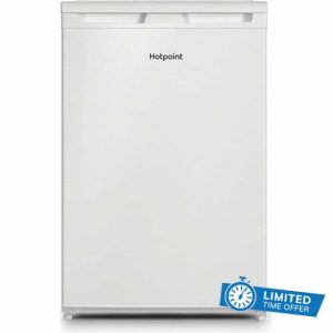 Hotpoint H55V1 112W UK 101l Low Frost Fridge with Icebox - White