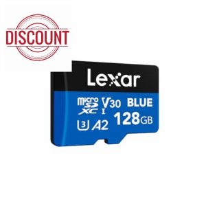 Lexar Blue Micro SD Card 128GB