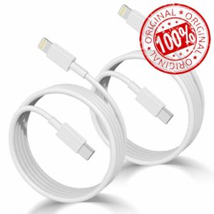 USB C to Lightning Cable 1M 2Pack [Apple MFi Certified] iPhone Fast Charger Cable USB-C iPhone charger Lead PD Charging Cable for iPhone 14 13 12 11 Pro Max XS XR 8 Plus