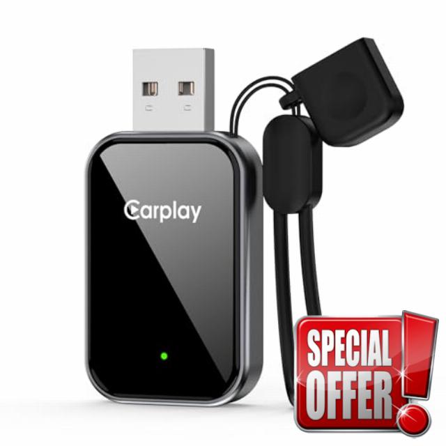 MoKo CarPlay Wireless Adapter for iPhone