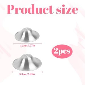 2PCS Nipple Shields for Breastfeeding