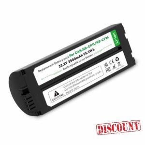 2500mAh NB-CP2L NB CP2L Battery for Canon NB-CP1L SELPHY CP100 CP200 CP300 CP400 CP510 CP600 Photo Printers