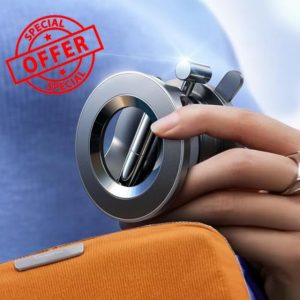 LISEN Car Phone Holder Magnetic Vacuum for Magsafe Car Mount [95% Surface Adsorption] Mobile Phone Holder for Cars