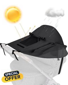MOXTOYU Pram Sunshade Cover