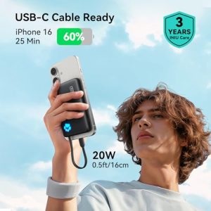 20W PD Fast Charging Portable Charger Type C
