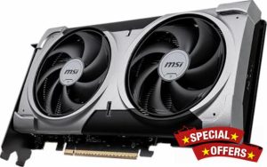 MSI GeForce RTX 5060 Ti 16G VENTUS 2X OC PLUS Graphics Card - RTX 5060 Ti GPU