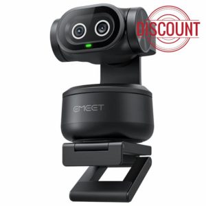 EMEET PIXY Dual-Camera AI-Powered PTZ Camera 4K