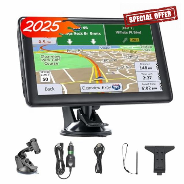 7 Inch Sat Navs for Cars