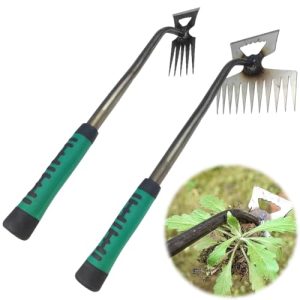 Weed Remover Tool with Silicone Handle