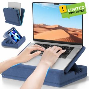 Laptop Knee Tray for Lap with Cushion