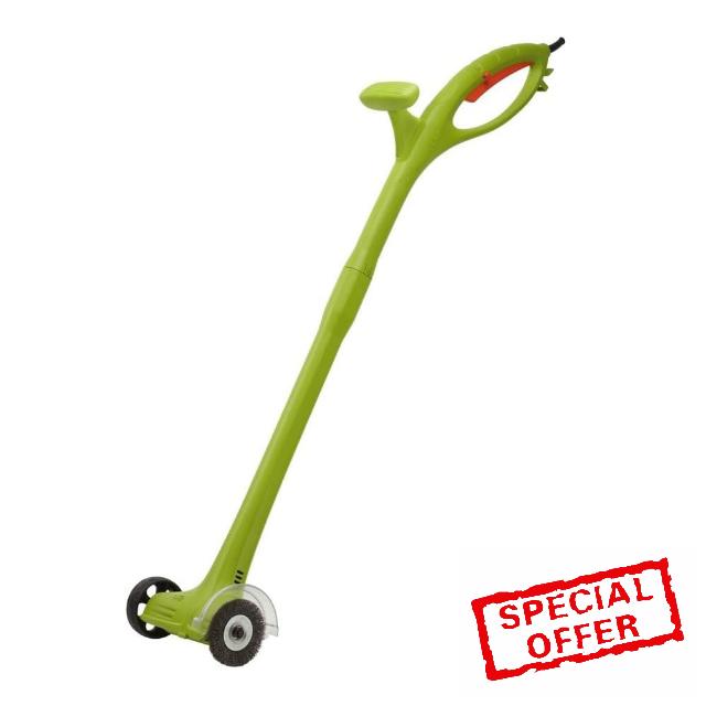 Garden Gear Electric Weed Sweeper 140W with Nylon & Steel Brush