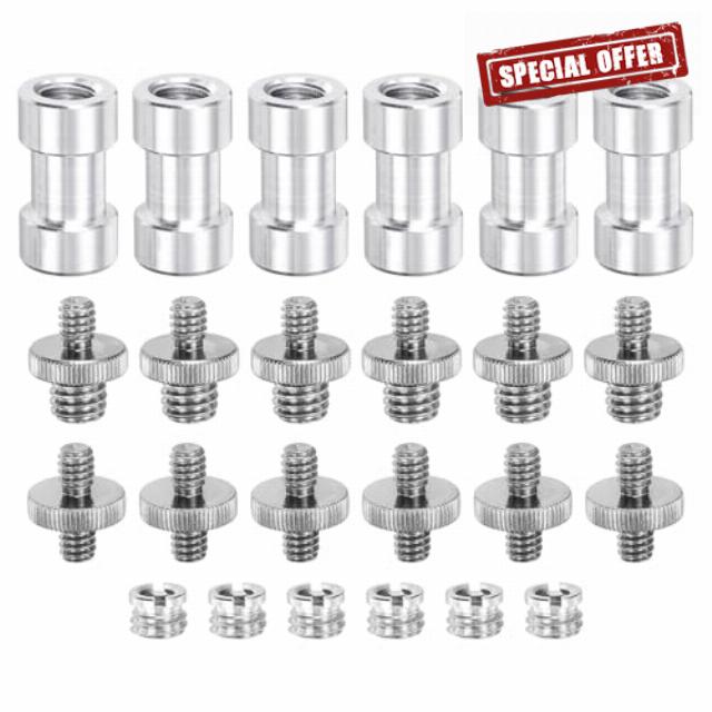 sourcing map Camera Screw Mount Set