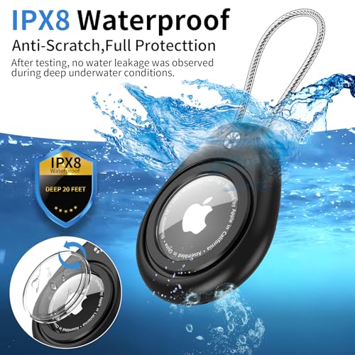 360°Protective AirTag Case Accessory for Keys