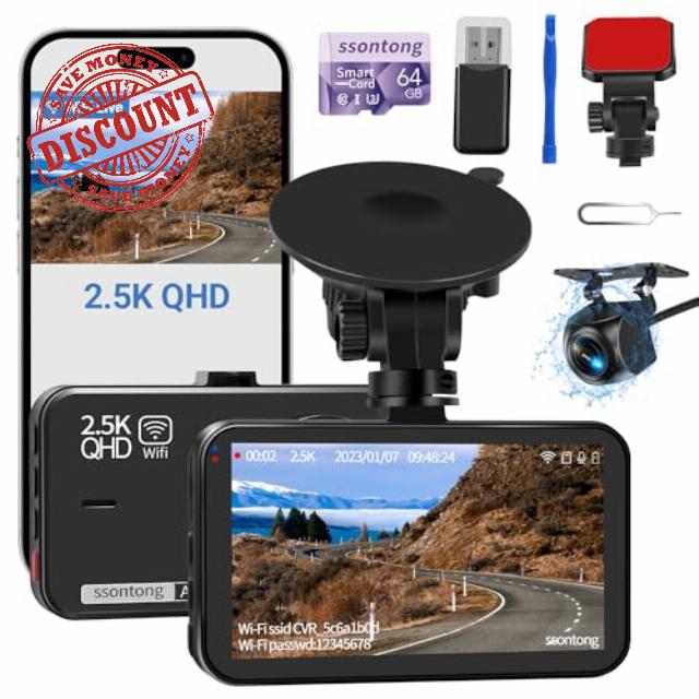 Dash Cam Front and Rear