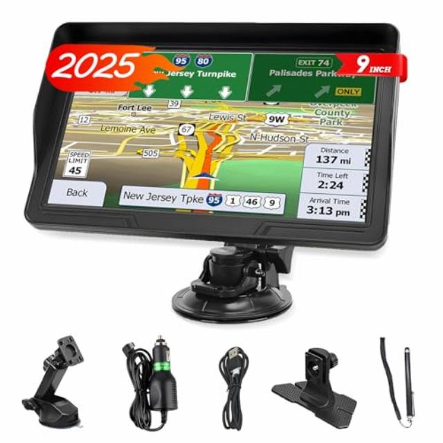 9 Inch Sat Navs for Cars