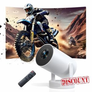 Smart Mini Projector 1080P 4K Supported