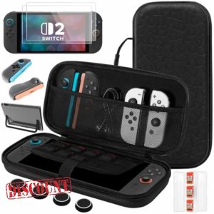 Switch 2 Case Accessories for Nintendo Switch 2/OLED Bundle