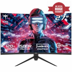 KTC 27 Inch QHD Curved Gaming Monitor