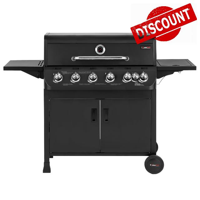 CosmoGrill NEW Emberr 7 Gas Burner 6+1 Barbecue Grill